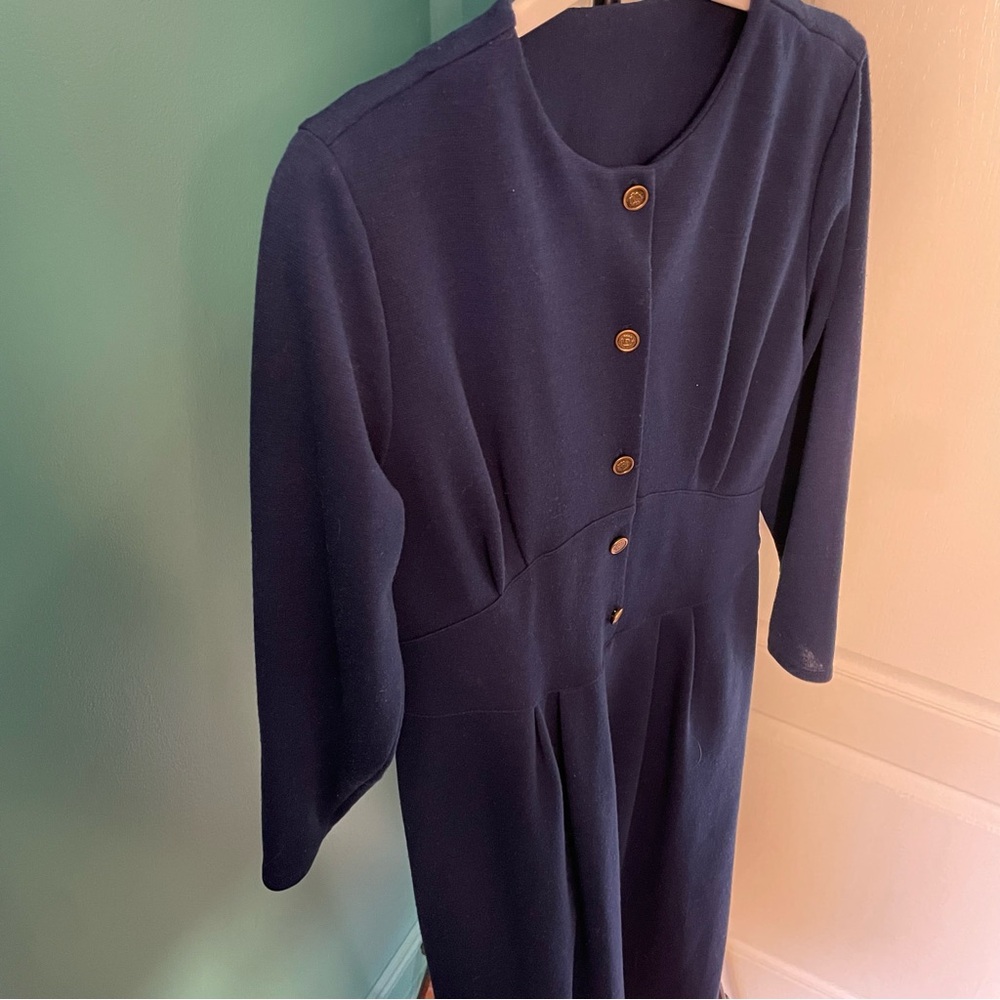 Sz 12 Vintage Knit Dress